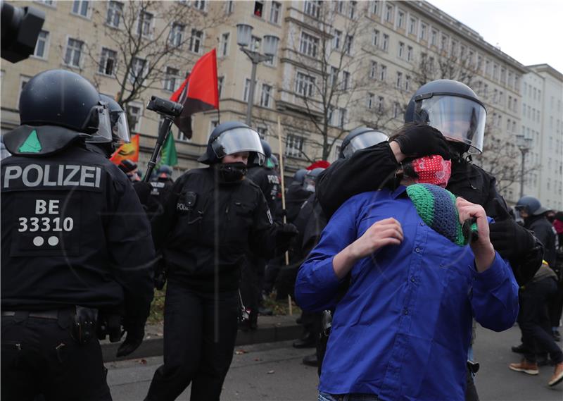 GERMANY LIEBKNECHT LUXEMBURG DEMONSTRATION