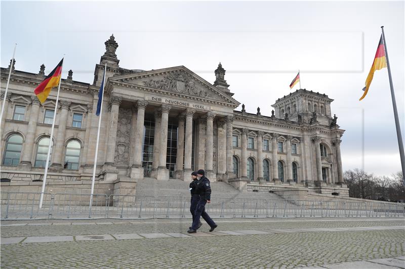 GERMANY PARLIAMENT BUNDESTAG SECURITY