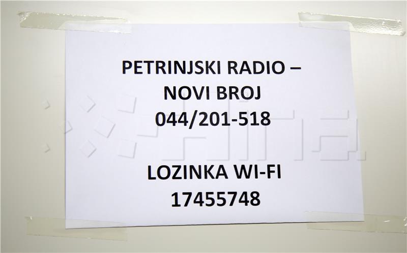 Radio postaje iz Petrinje i Siska nakon potresa