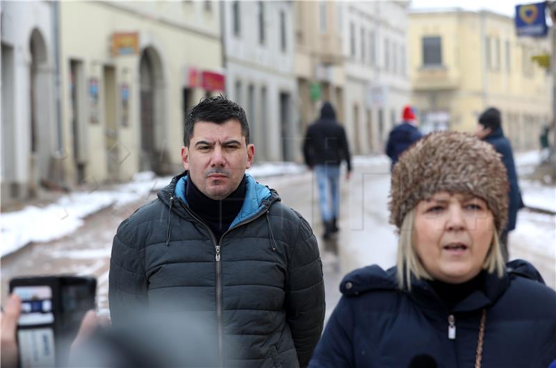 Konferencija za medije MOST-a o stanju u Petrinji