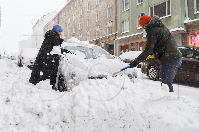 FINLAND WEATHER SNOW