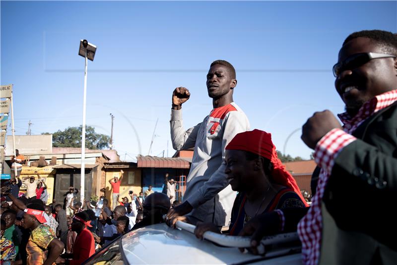 (FILE) UGANDA PRESIDENTIAL ELECTIONS