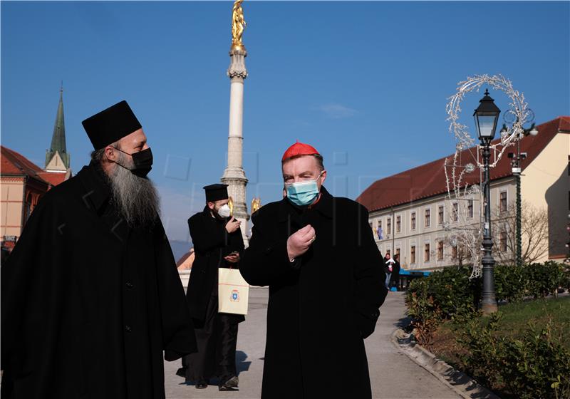 Cardinal Bozanić, Metropolitan Porfirije describe their meeting as ecumenical