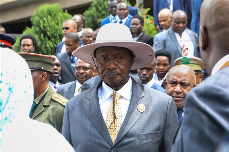 (FILE) UGANDA PRESIDENTIAL ELECTIONS