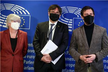 BELGIUM EU LEGAL AFFAIRS COMMITTEE PUIGDEMONT