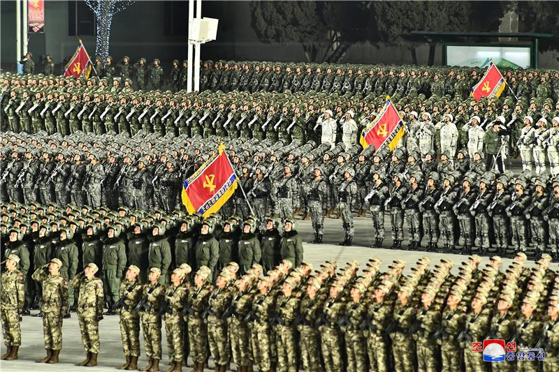 NORTH KOREA MILITARY PARADE