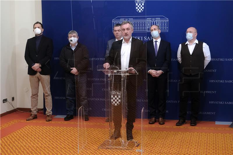 Konferencija za medije Kluba zastupnika Domovinskog pokreta