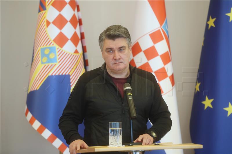 Milanović: Defenders' sacrifice is greatest contribution to Croatia's freedom