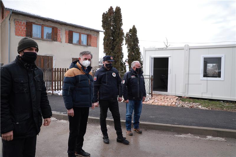 SNV opens its 1st centre for coordinating humanitarian activities in Petrinja