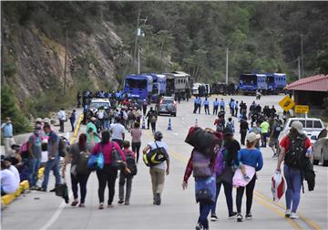 HONDURAS MIGRANTS