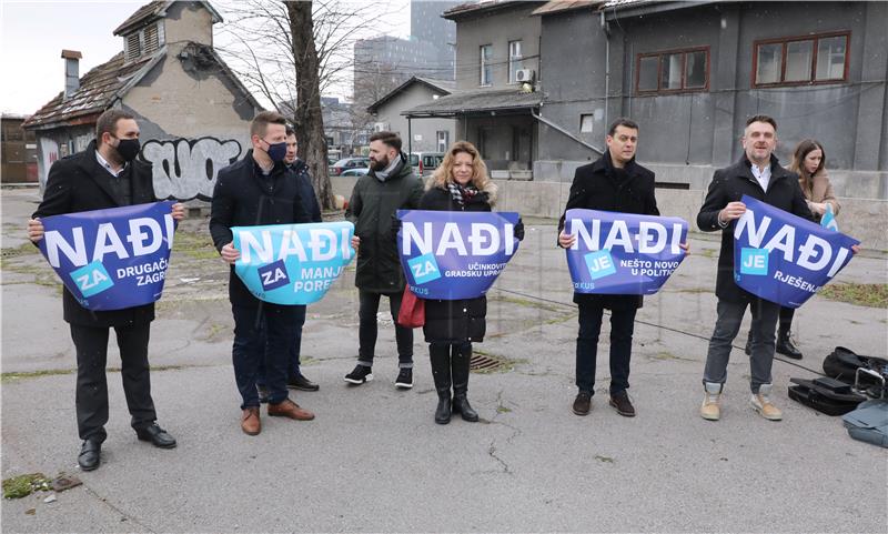 Davor Nađi predstavio svoju kandidaturu za gradonačelnika Zagreba