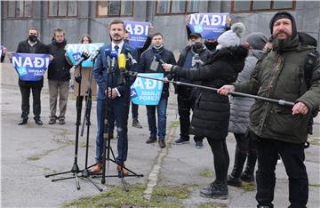 Davor Nađi predstavio svoju kandidaturu za gradonačelnika Zagreba