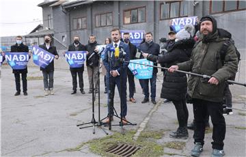 Davor Nađi predstavio svoju kandidaturu za gradonačelnika Zagreba