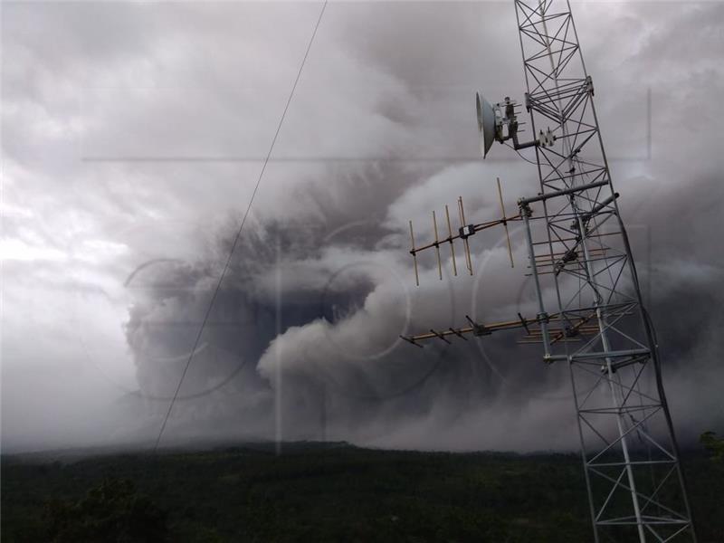 INDONESIA SEMERU VOLCANO ERUPTION