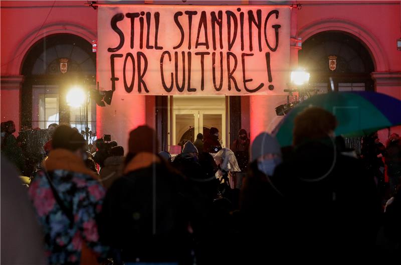 BELGIUM CULTURE PROTEST PANDEMIC CORONAVIRUS COVID19