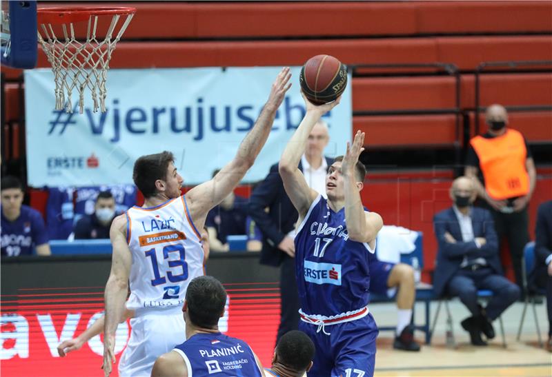 Košarka ABA liga Cibona - Mornar