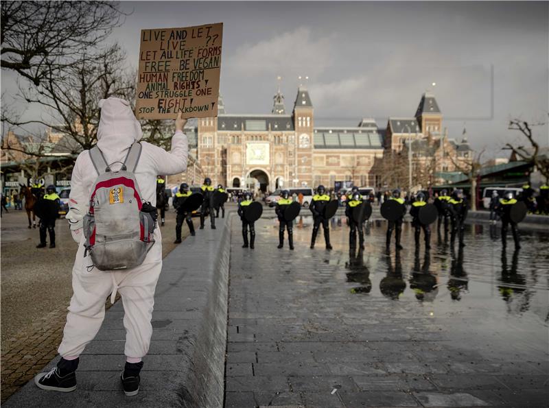 NETHERLANDS ANTI GOVERNMENT PROTEST