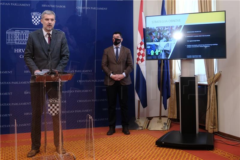 Konferencija za medije Kluba zastupnika Mosta