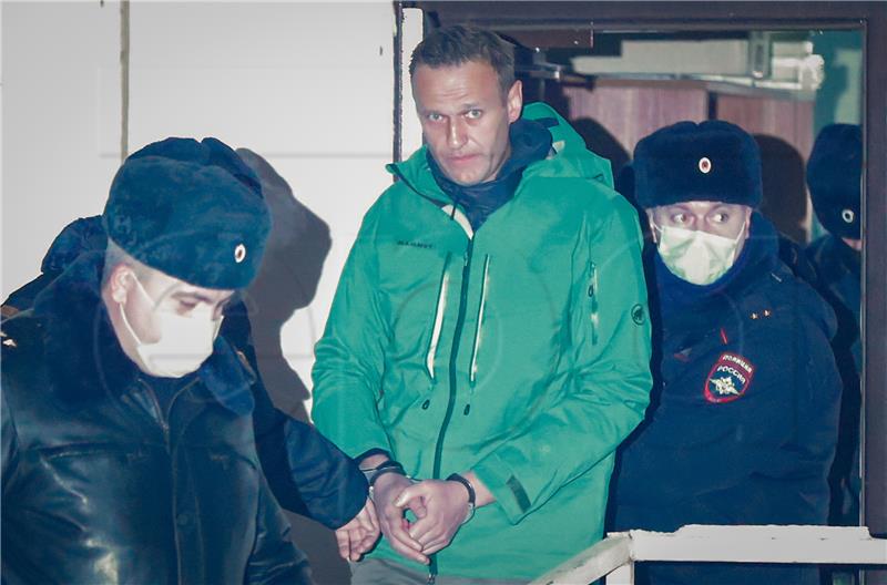 RUSSIA NAVALNY ARREST