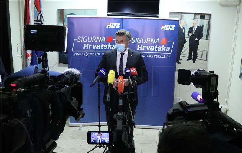 Izjava za medije Andreja Plenkovića