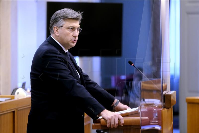 Plenković podnio izvješće o sastancima Europskoga vijeća