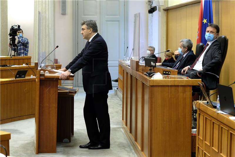 Plenković podnio izvješće o sastancima Europskoga vijeća