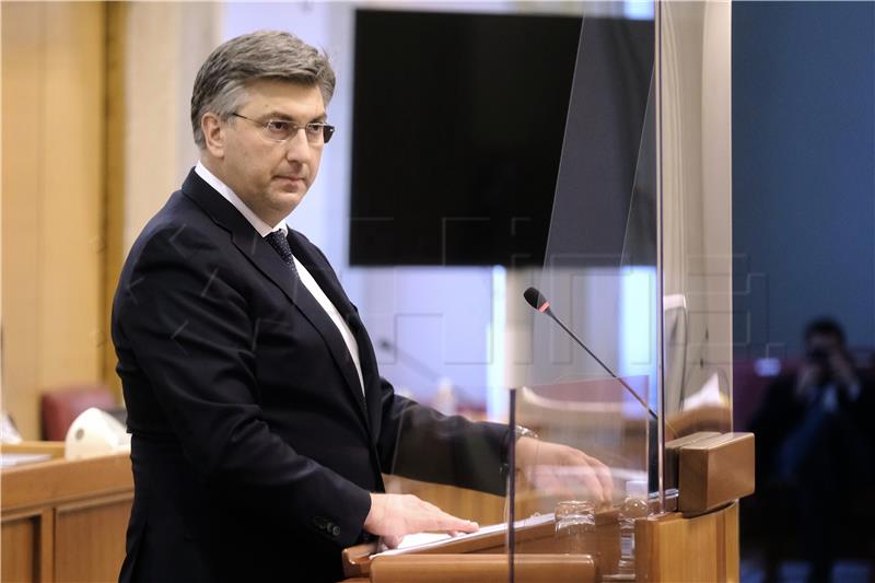 Plenković podnio izvješće o sastancima Europskoga vijeća