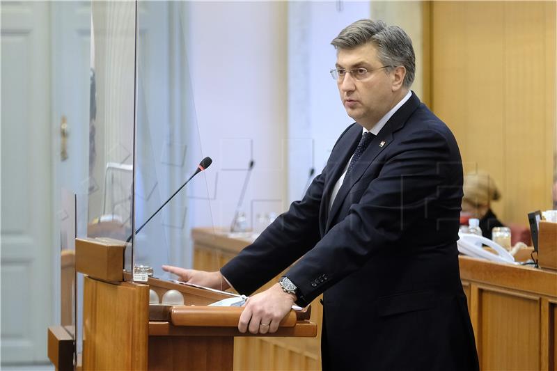 Plenković podnio izvješće o sastancima Europskoga vijeća