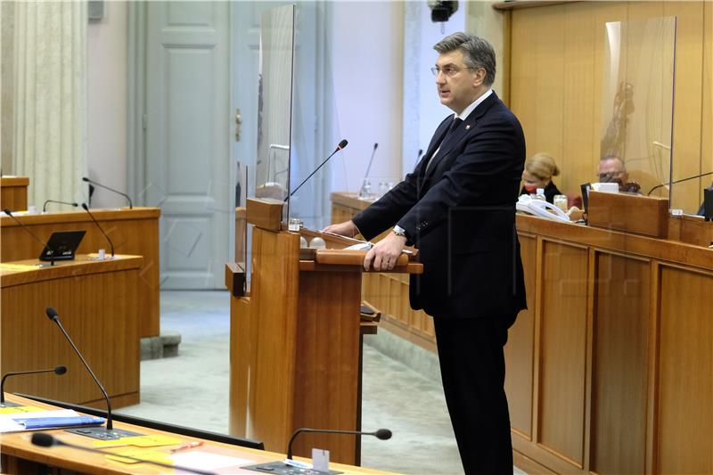 Plenković podnio izvješće o sastancima Europskoga vijeća