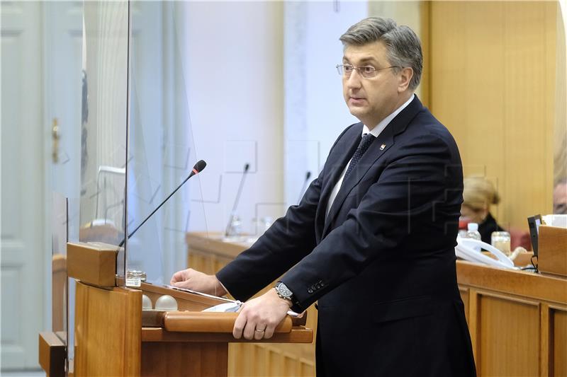 Plenković podnio izvješće o sastancima Europskoga vijeća