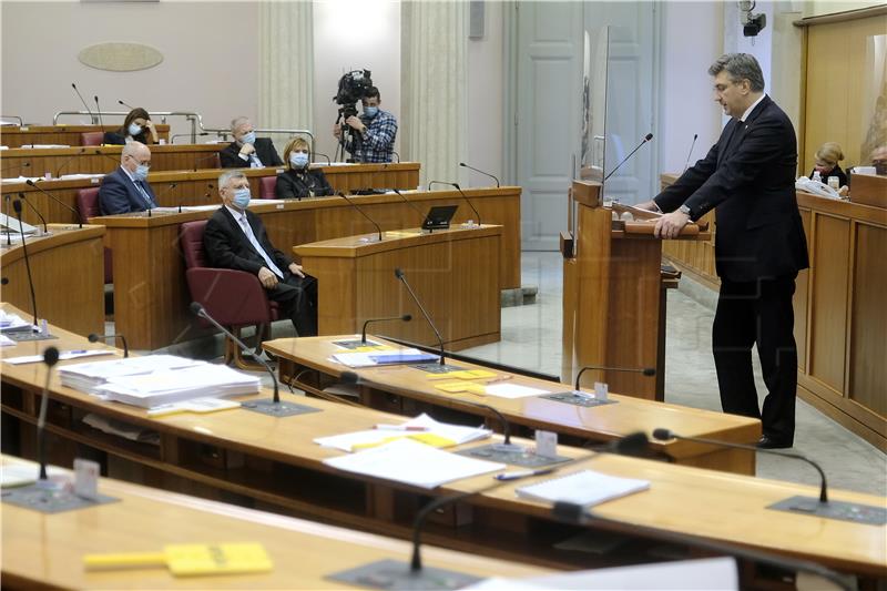 Plenković podnio izvješće o sastancima Europskoga vijeća