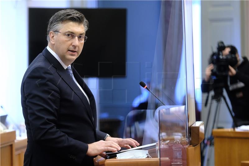 Plenković: S obnovom početi čim prije, "kontejnerland" je neprimjeren