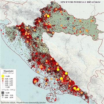 Hrvatska ima brojne rasjede, ali nisu svi aktivni