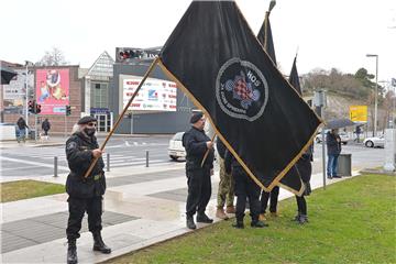 Obilježavanje VRO Maslenica u parku u uvali Jazine