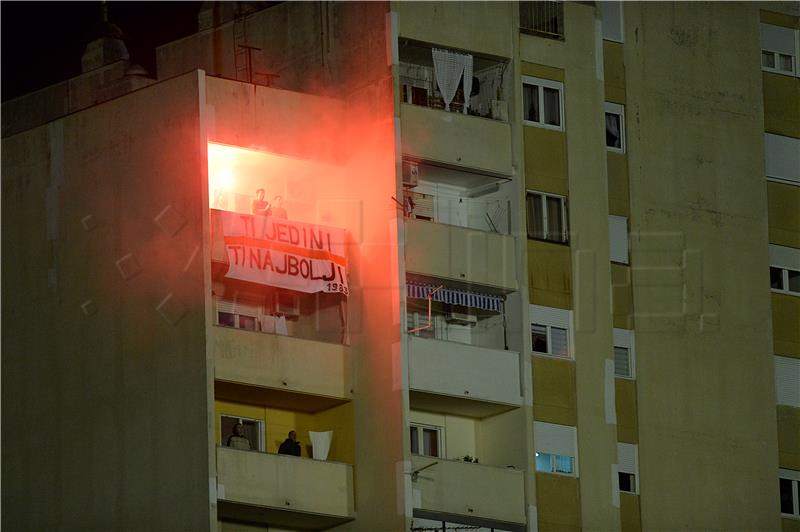 Utakmica 17. kola Prve HNL Šibenik - Hajduk