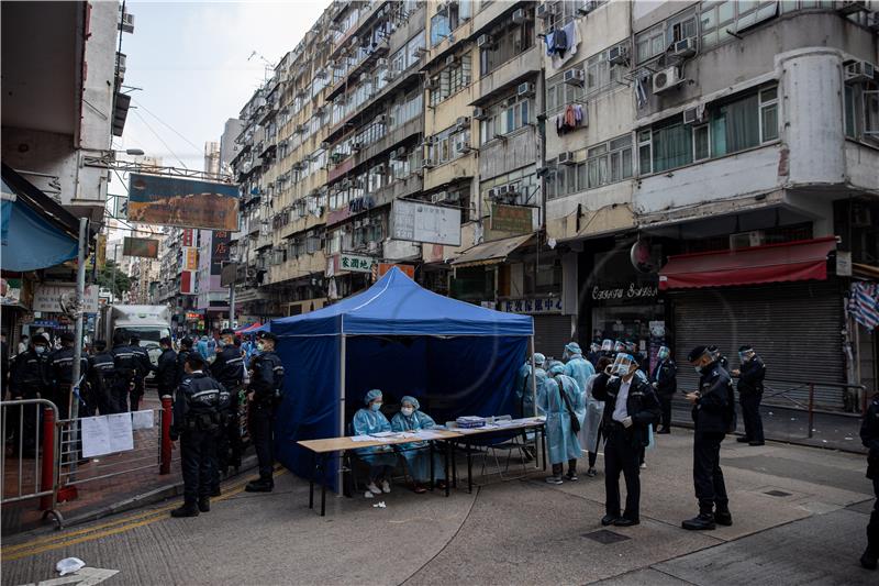 CHINA HONG KONG PANDEMIC COVID 19 LOCKDOWN