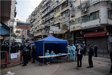 CHINA HONG KONG PANDEMIC COVID 19 LOCKDOWN