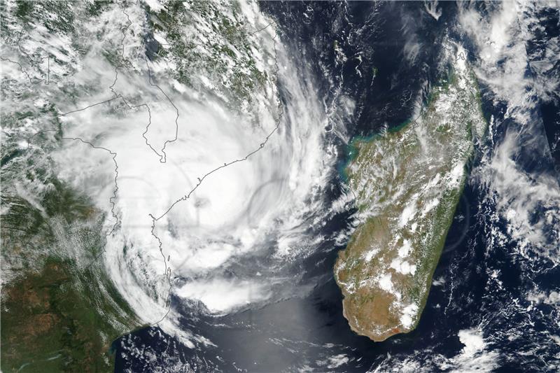 SPACE MOZAMBIQUE WEATHER TROPICAL CYCLONE ELOISE