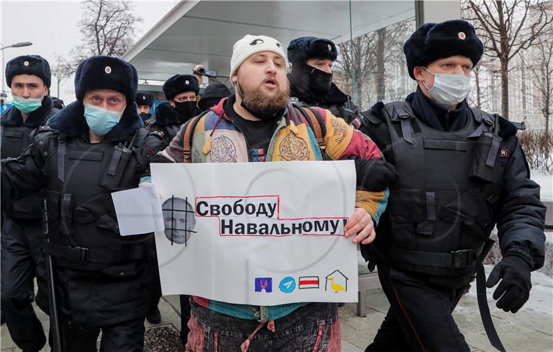 RUSSIA NAVALNY SUPPORTERS PROTEST