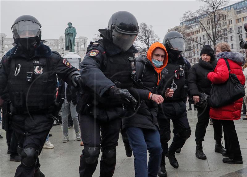 RUSSIA NAVALNY SUPPORTERS PROTEST