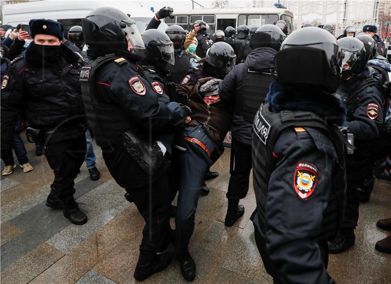 RUSSIA NAVALNY SUPPORTERS PROTEST