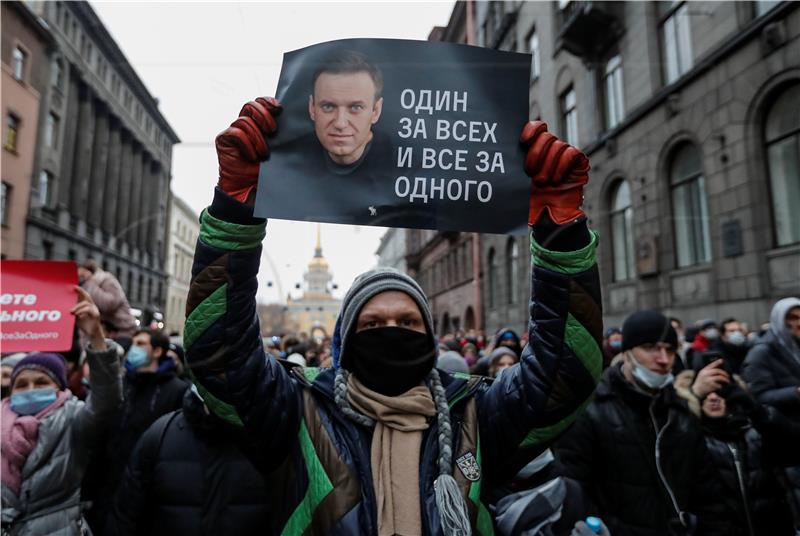 RUSSIA NAVALNY SUPPORTERS PROTEST