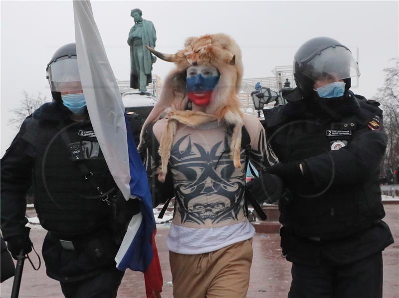 RUSSIA NAVALNY SUPPORTERS PROTEST