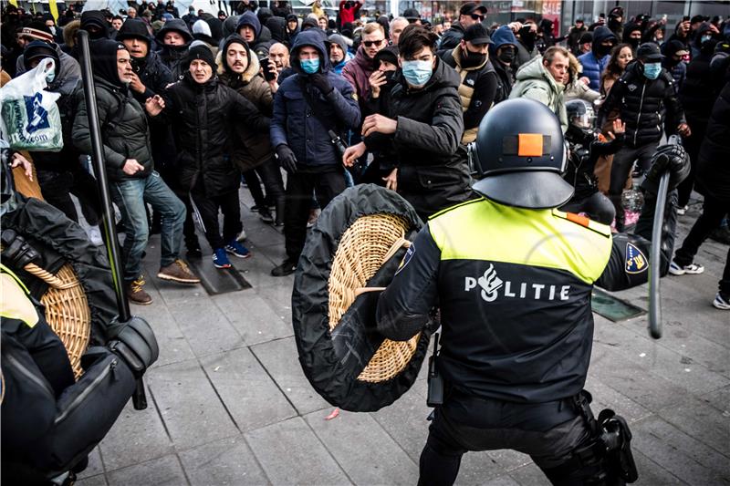 NETHERLANDS NETHERLANDS CORONAVIRUS PROTEST