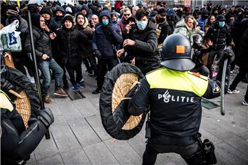 NETHERLANDS NETHERLANDS CORONAVIRUS PROTEST