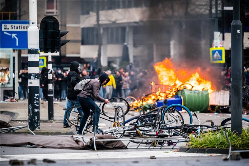 NETHERLANDS PROTESTS CORONAVIRUS PANDEMIC COVID19