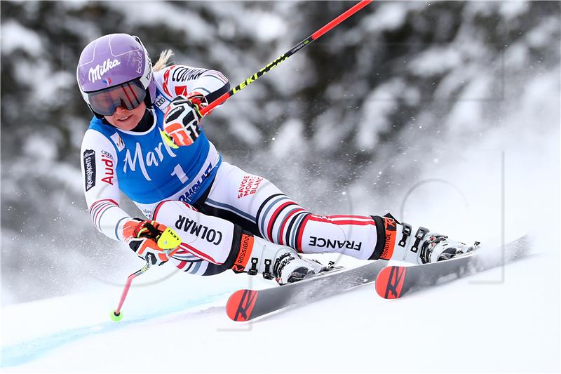 Kronplatz, veleslalom (ž): Slavlje Tesse Worley