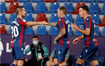 Kup kralja: Levante - Real Valldolid 4-2