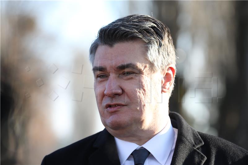 Milanović says Ustasha salute sullies defence of homeland