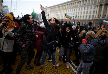 BULGARIA PROTEST PANDEMIC CORONAVIRUS COVID19